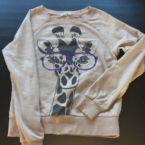 Medium Forever 21 Giraffe Sweater